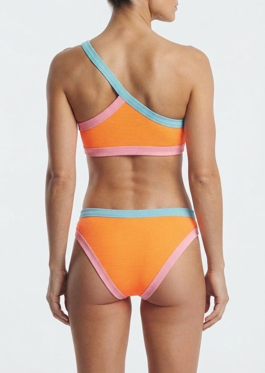 One-Shoulder Bikini Set