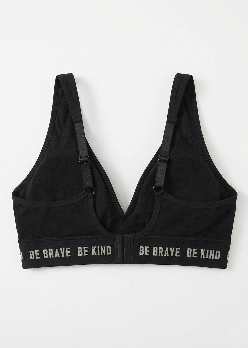 Sleek Seamless Comfort Bralette – Classic Black