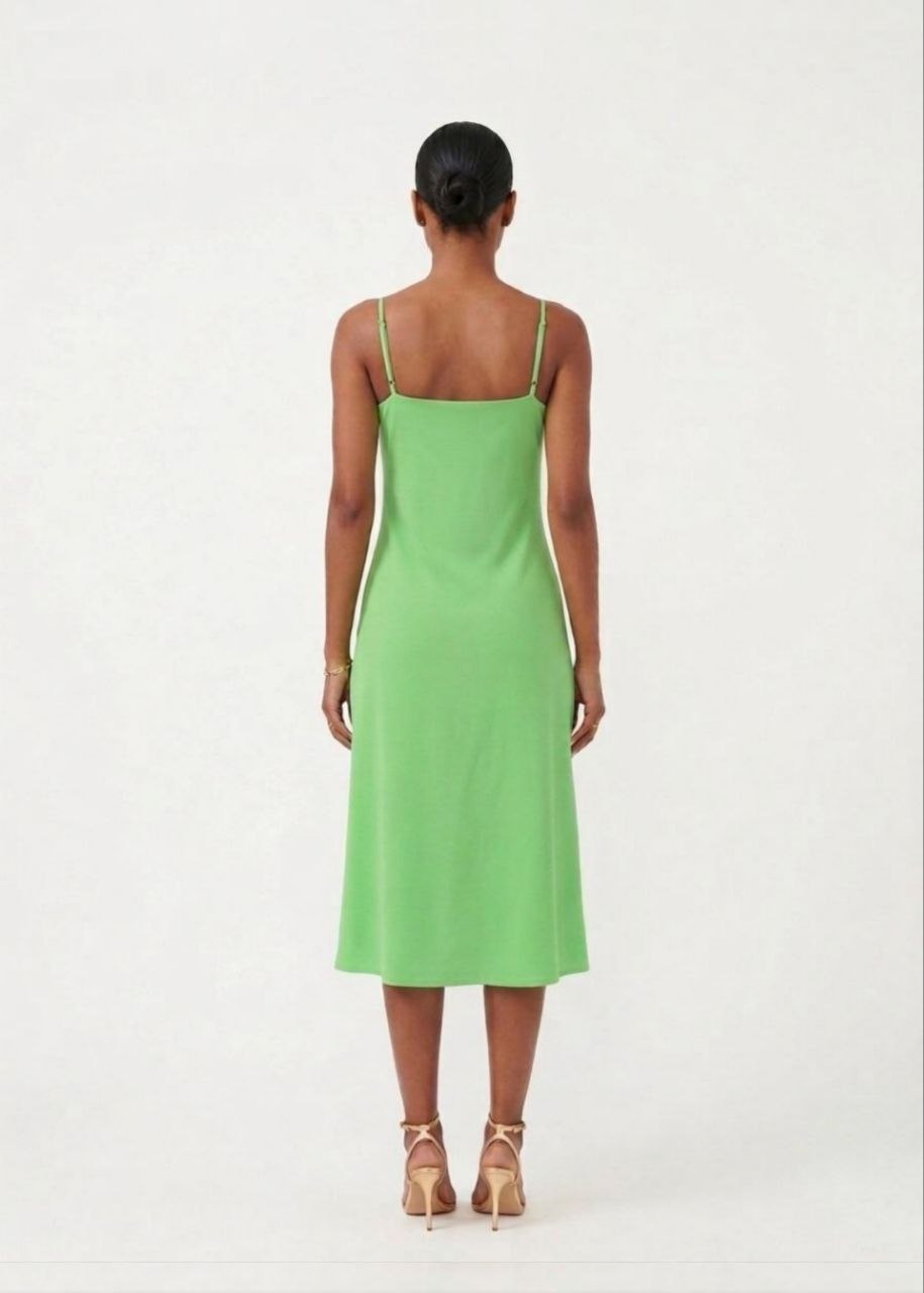 ONLY – Twisted Front Midi Slip Dress