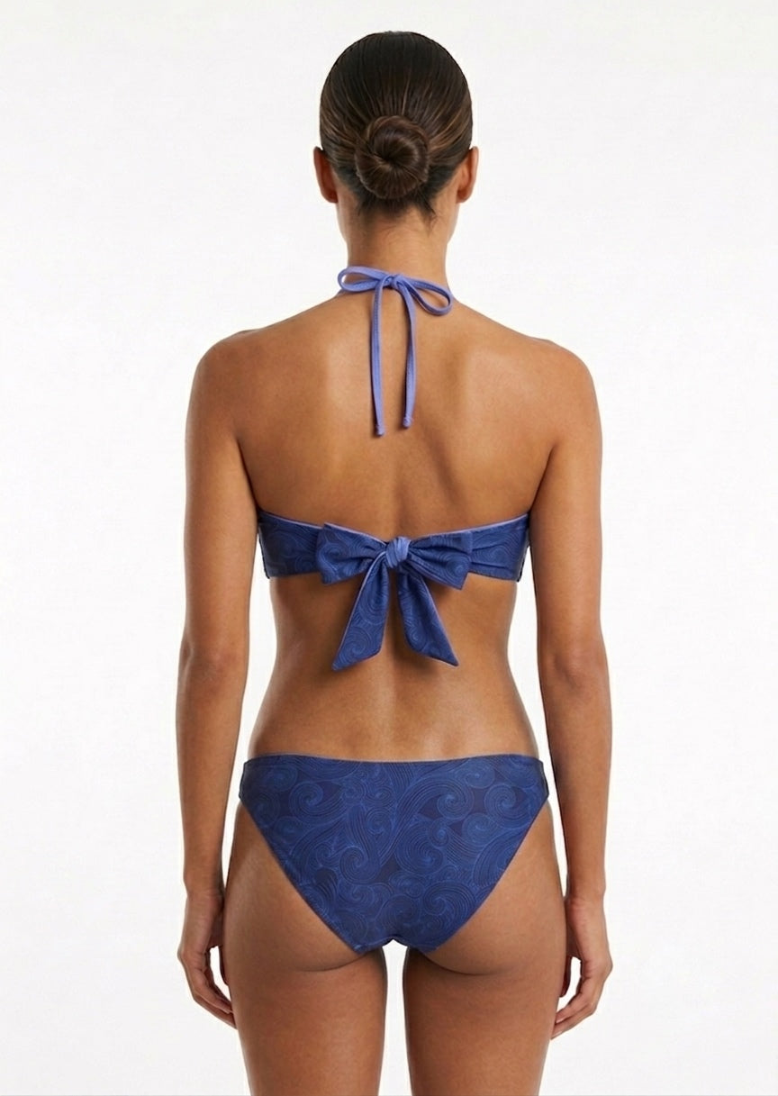 Reversible Bandeau Bikini Set – Two-Way Style