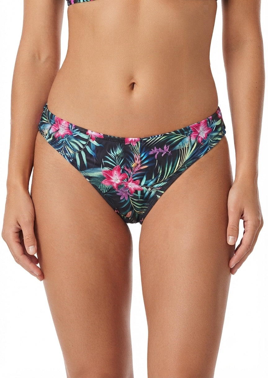 Tropical Print Classic Bikini Bottom