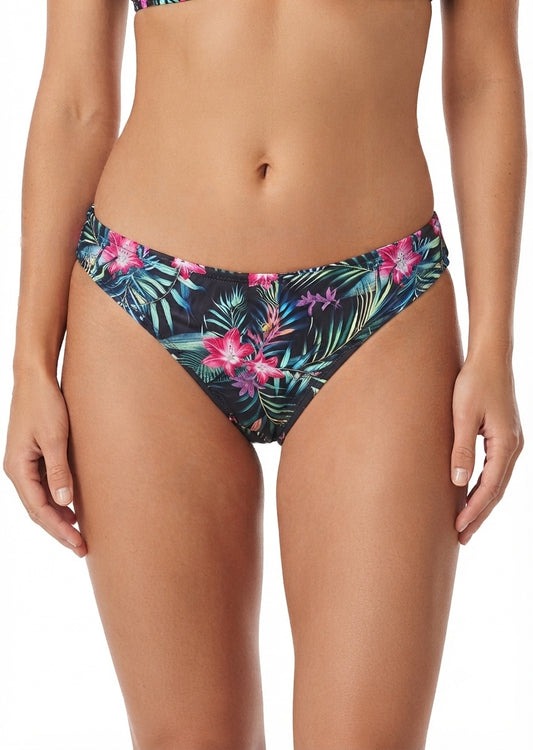 Tropical Print Classic Bikini Bottom