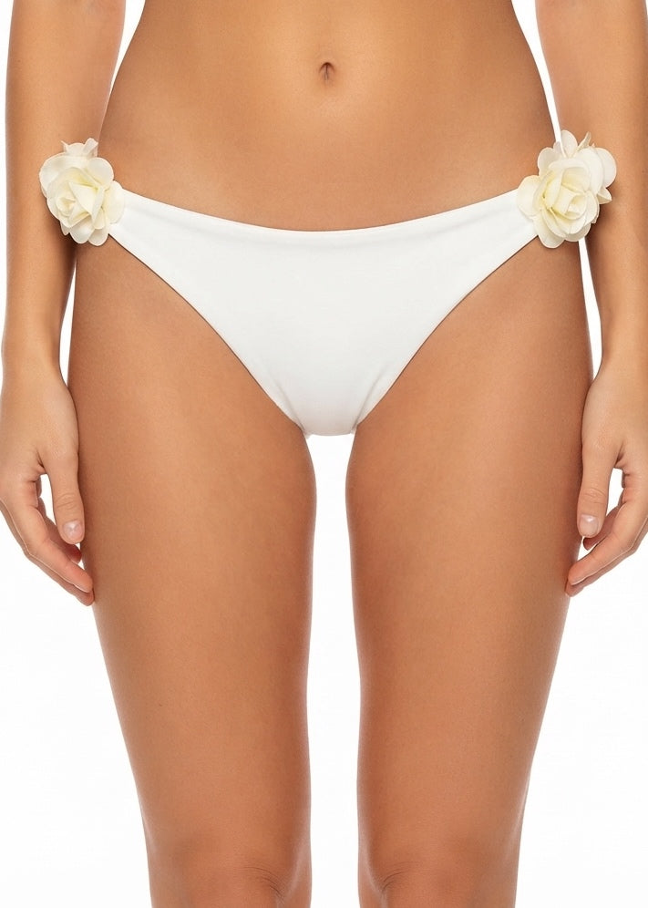 SHEIN Floral Applique Bikini Bottom