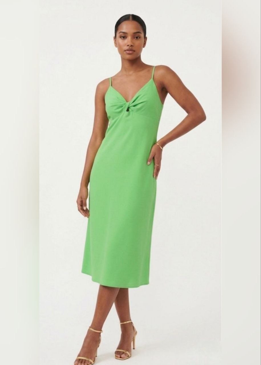 ONLY – Twisted Front Midi Slip Dress