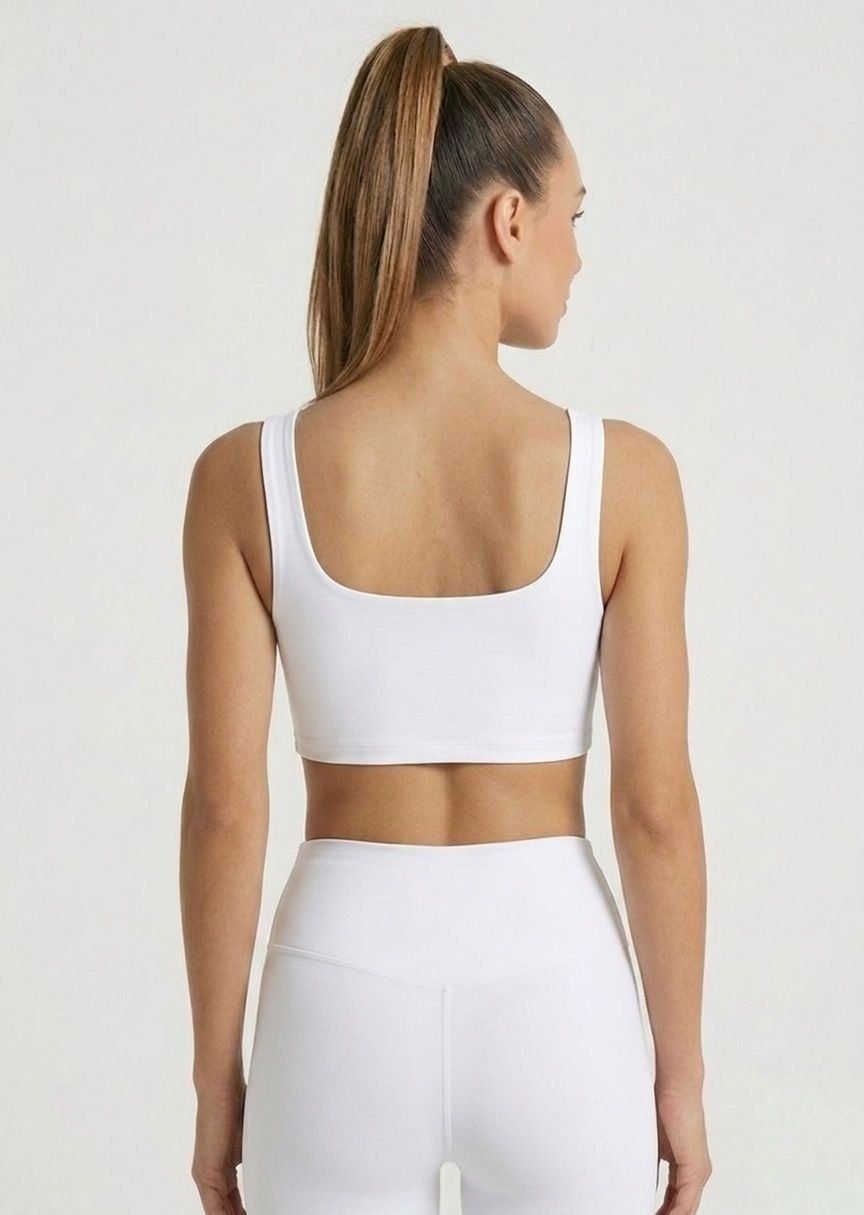 Women's  Square Neck Crop Top
