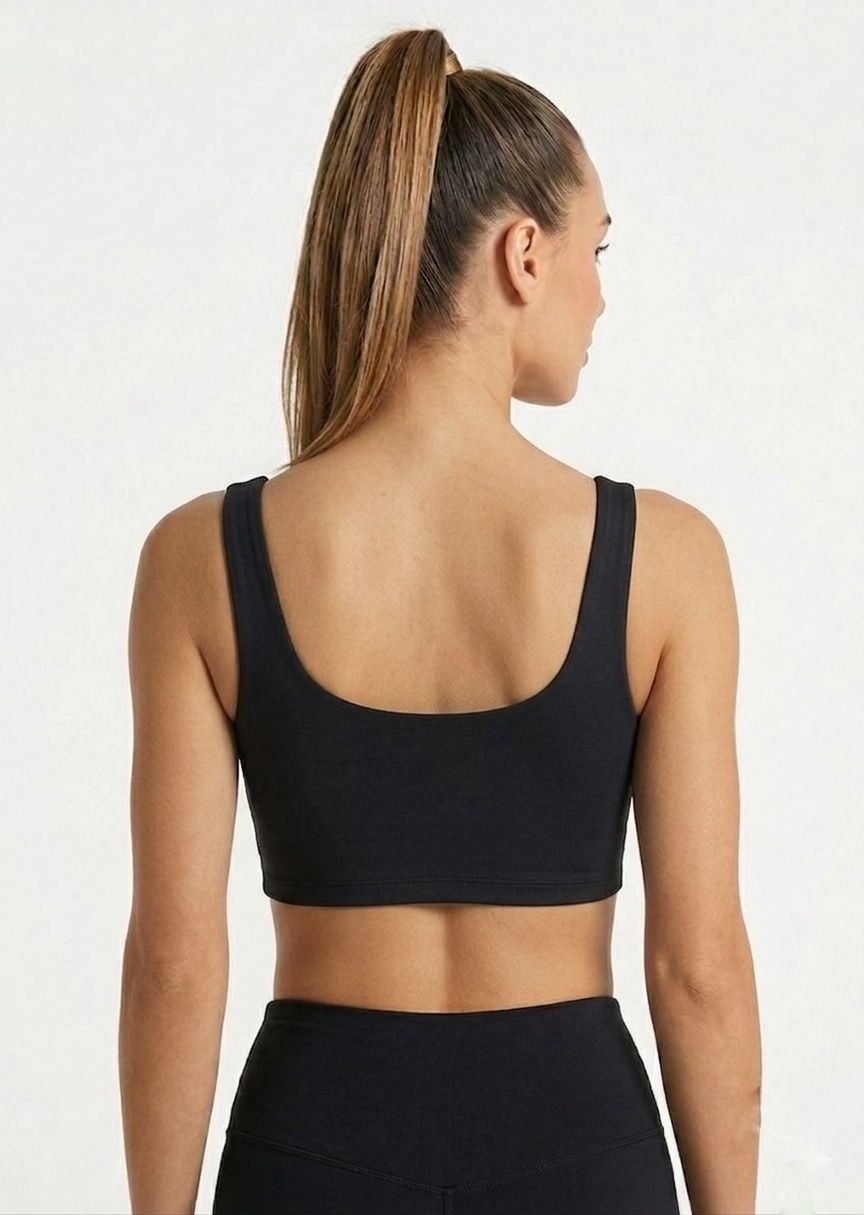 Women's  Square Neck Crop Top