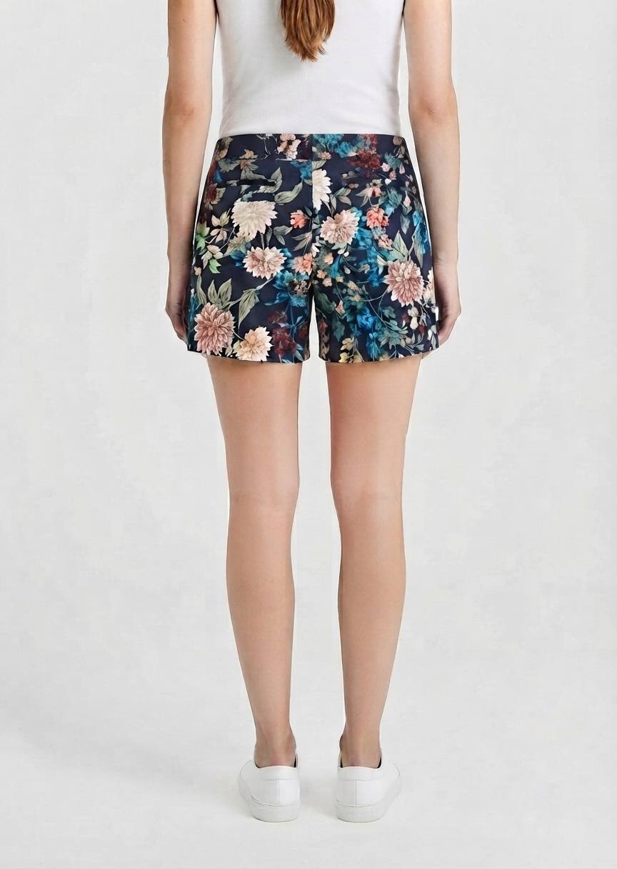 ORSAY  BRAND Women's Floral Print Tailored Shorts - Summer Elegant Style