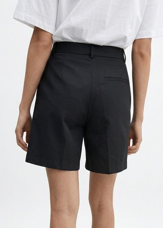 DAZY Plicated Wide Leg Shorts