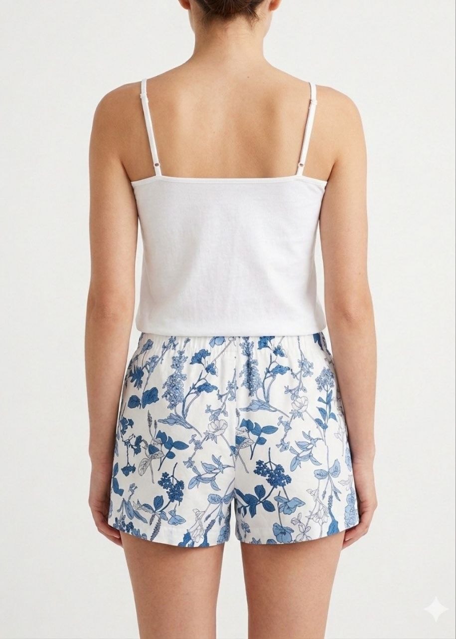 ESMARA Floral Print Pajama Set