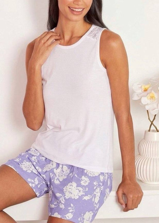 MAX BRAND Floral Print Shorts Set