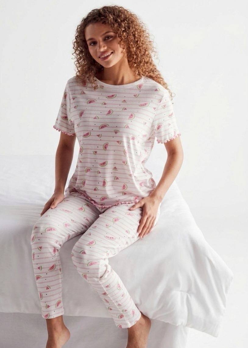 MAX BRAND All-Over Watermelon Graphic Print Pyjama Set