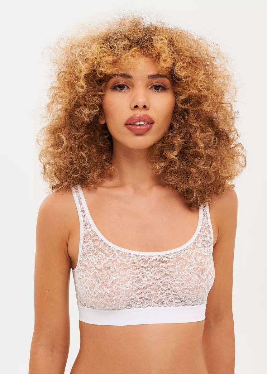 2-Pack Lace Bralette Set – Black & White