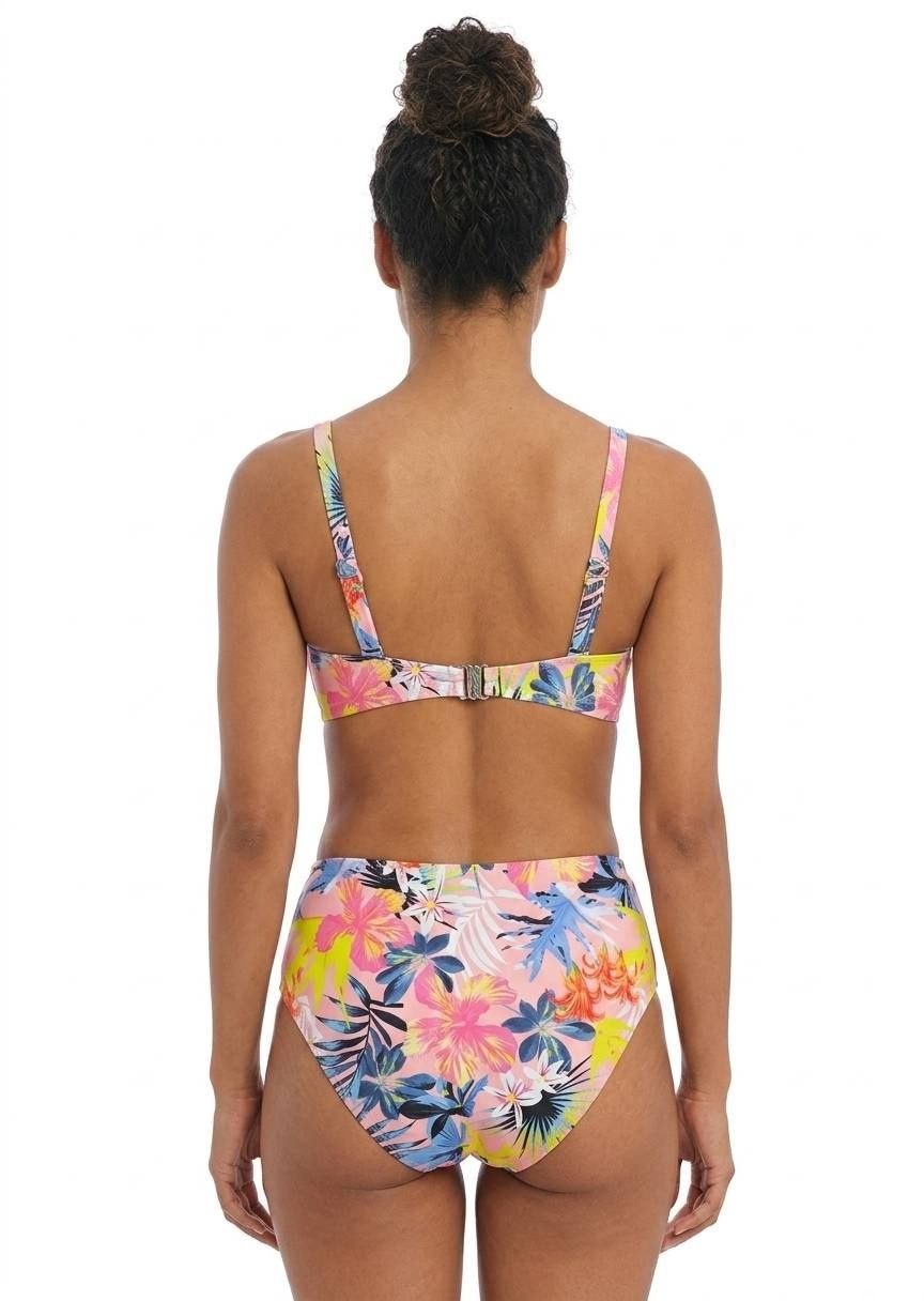 SHEIN Tropical Floral Underwire Bikini Set