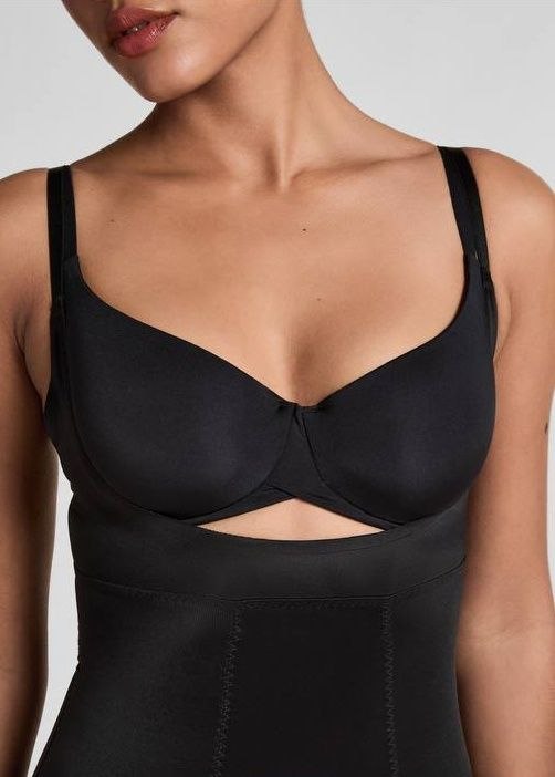 HUNKEMOLLER Seamless Firm-Control Open-Bust Bodysuit Shapewear