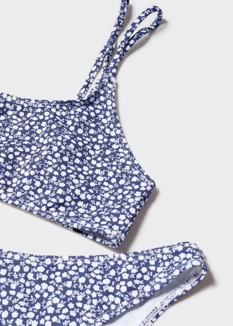 MANGO Floral Print Bikini Set