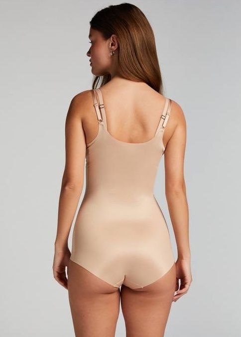 HUNKEMOLLER Seamless Firm-Control Open-Bust Bodysuit Shapewear
