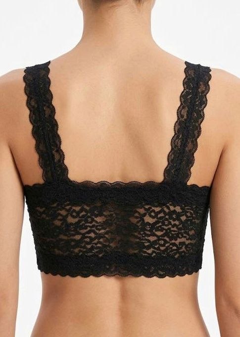 H&M Vintage-Style Floral Lace Longline Bralette