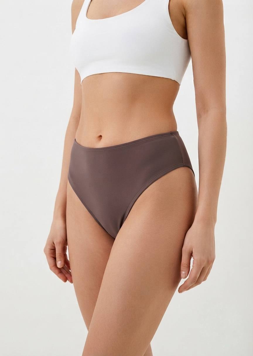 SHEIN High-Waisted Bikini Bottom